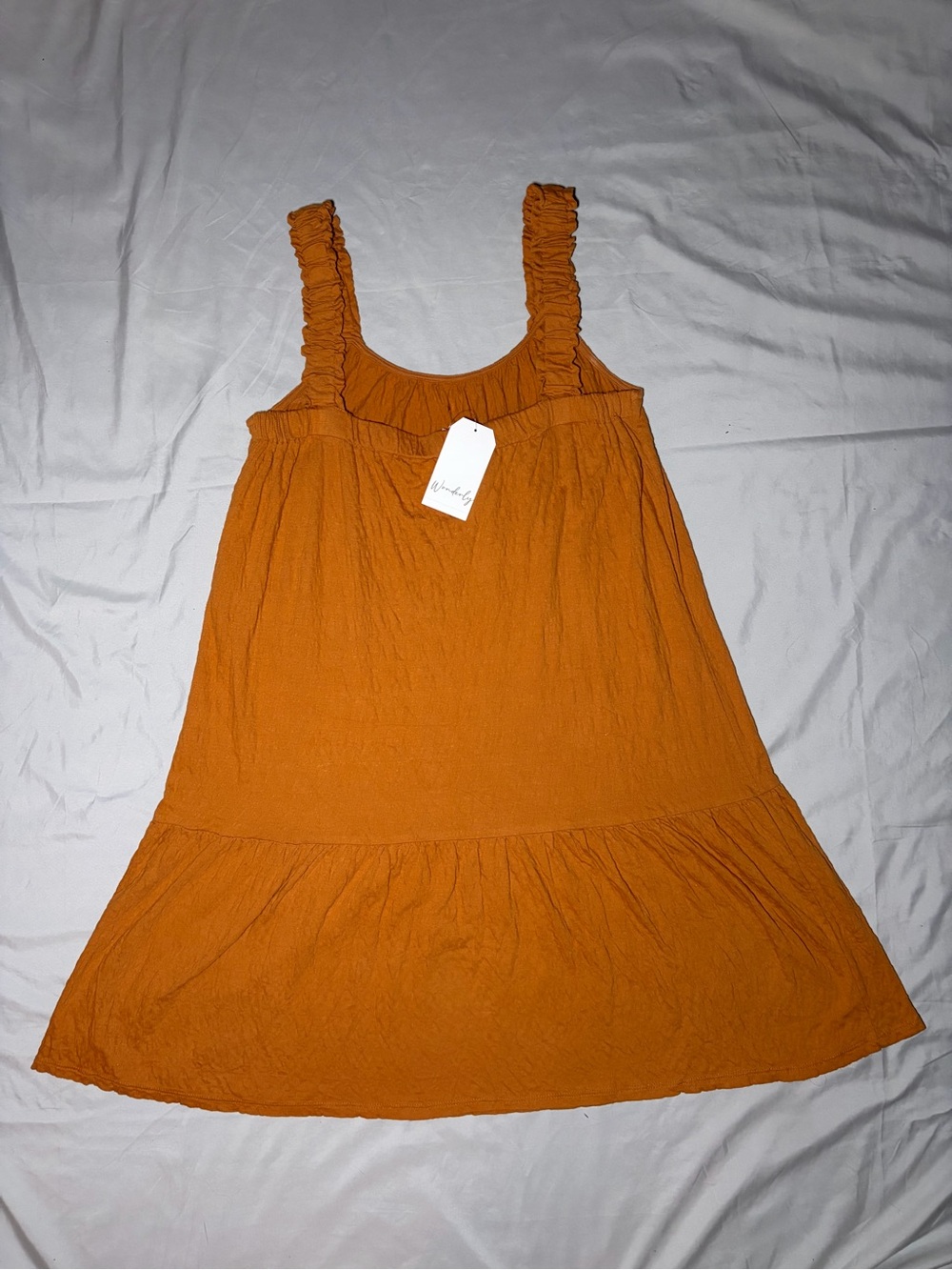 Wonderly Ruffled Strap Sundress - Picture 3 of 4